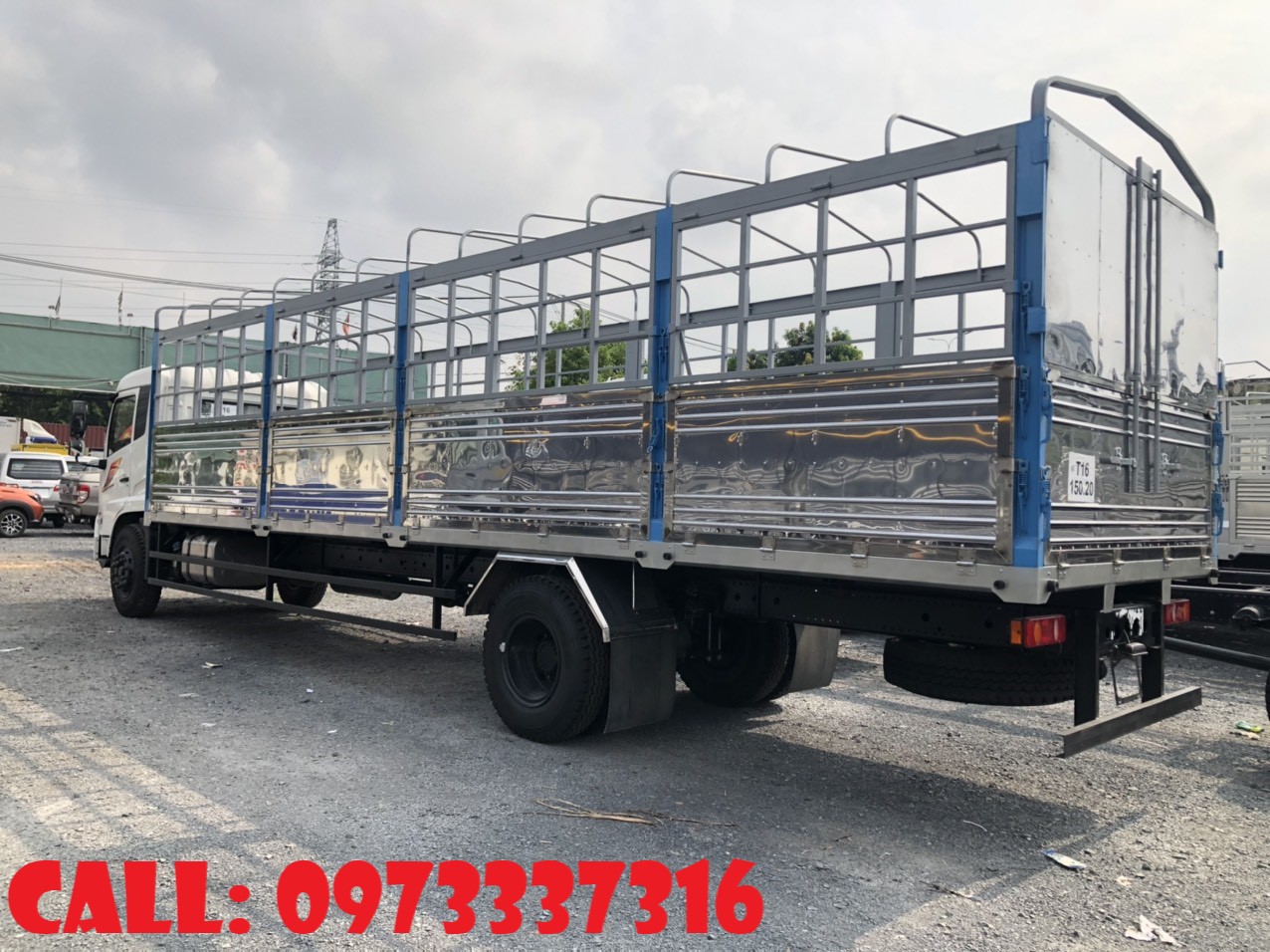 Báo giá xe tải Dongfeng B180 8 tấn thùng dài 9m5-7