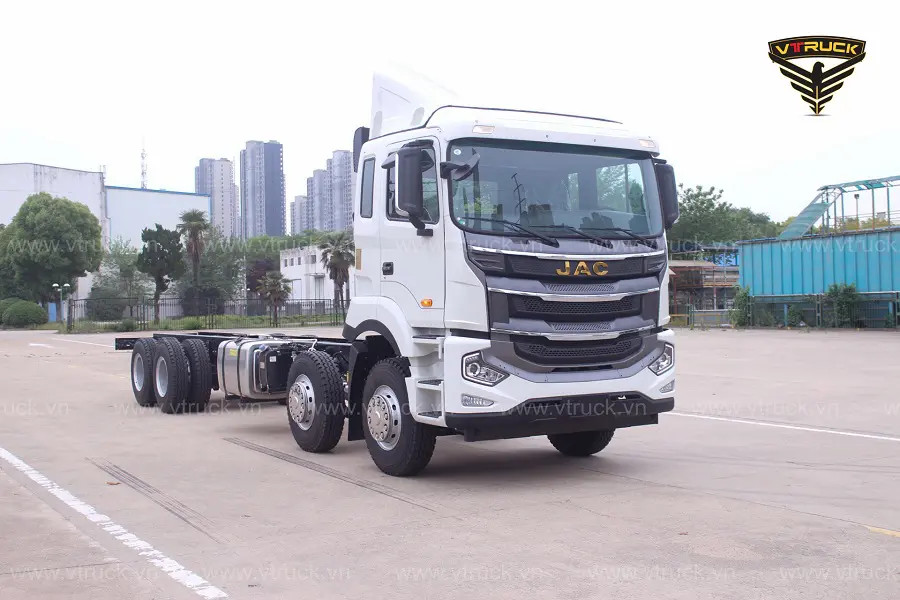 Xe tải 4 chân JAC A5 thùng dài 9m6 mới nhập khẩu mới 2021-3