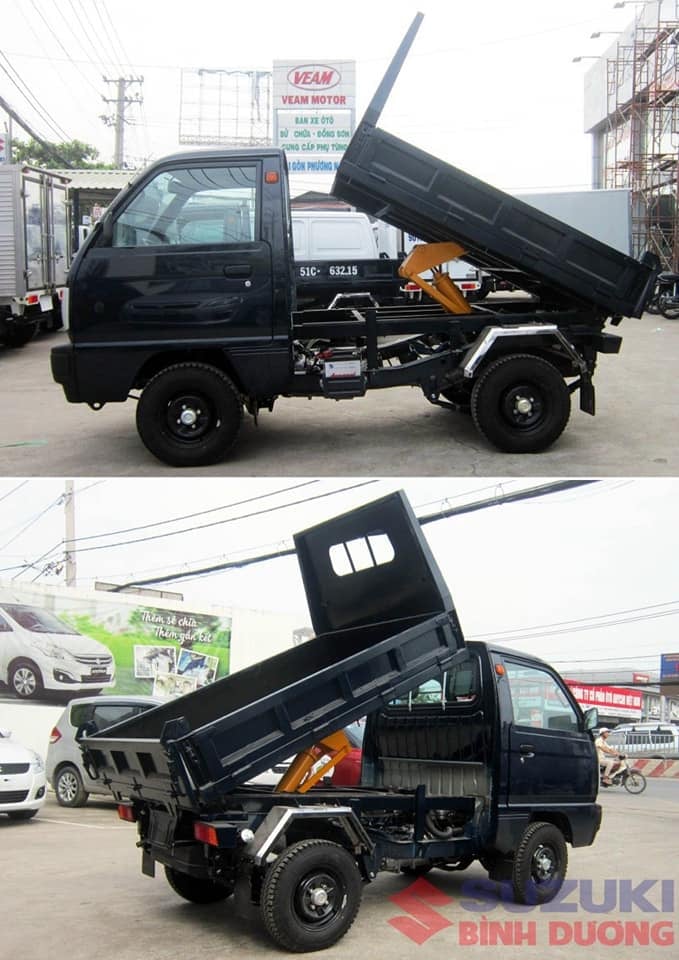 Suzuki Carry Truck Ben tự đổ (0.6 khối)-3