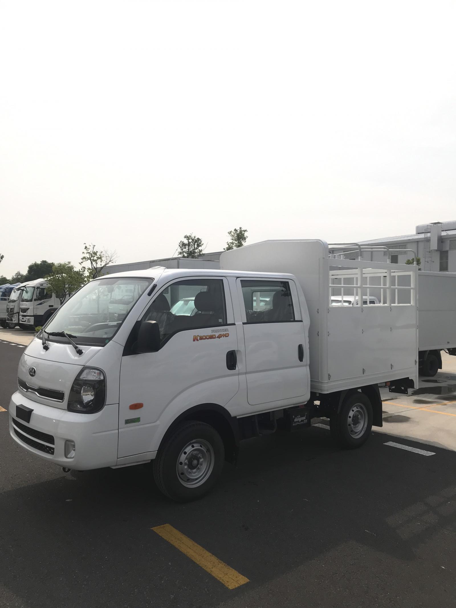 Xe tải cabin kép Thaco Kia K200SD 6 chỗ ngồi-0