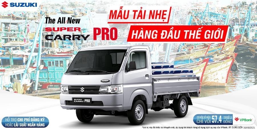Suzuki Pro 750kg nhập khẩu 100% Indo giảm 30tr-0