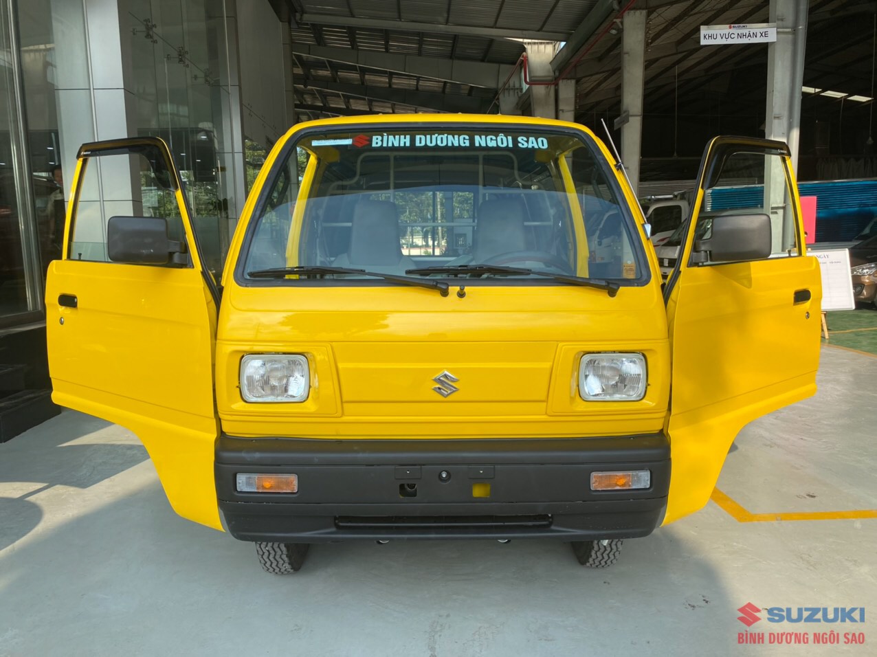 Bán xe Suzuki Supper Carry Van đời 2021, màu trắng-2