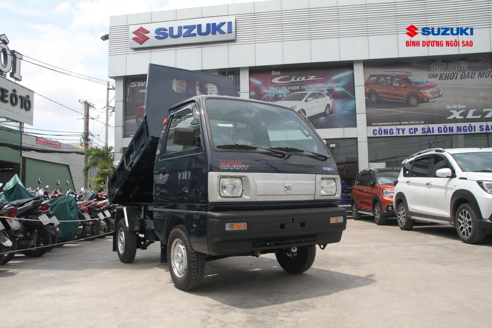 Suzuki Carry Truck Ben tư đổ có sẵn giao ngay-0