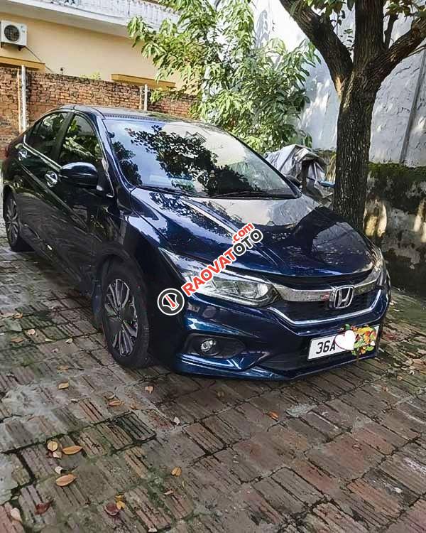 Bán Honda City 1.5 đời 2017, màu xanh lam còn mới  -0