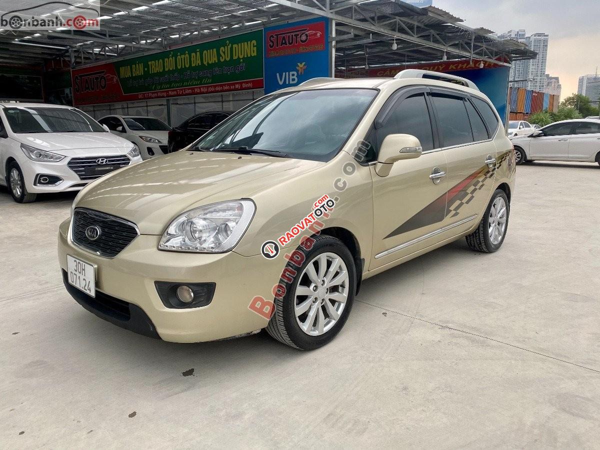 Bán ô tô Kia Carens 2.0AT năm 2012, màu vàng-2