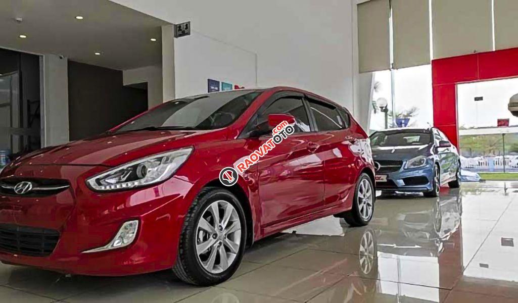 Xe Hyundai Accent 1.4 AT - đời 2015, màu đỏ, xe nhập giá cạnh tranh-2