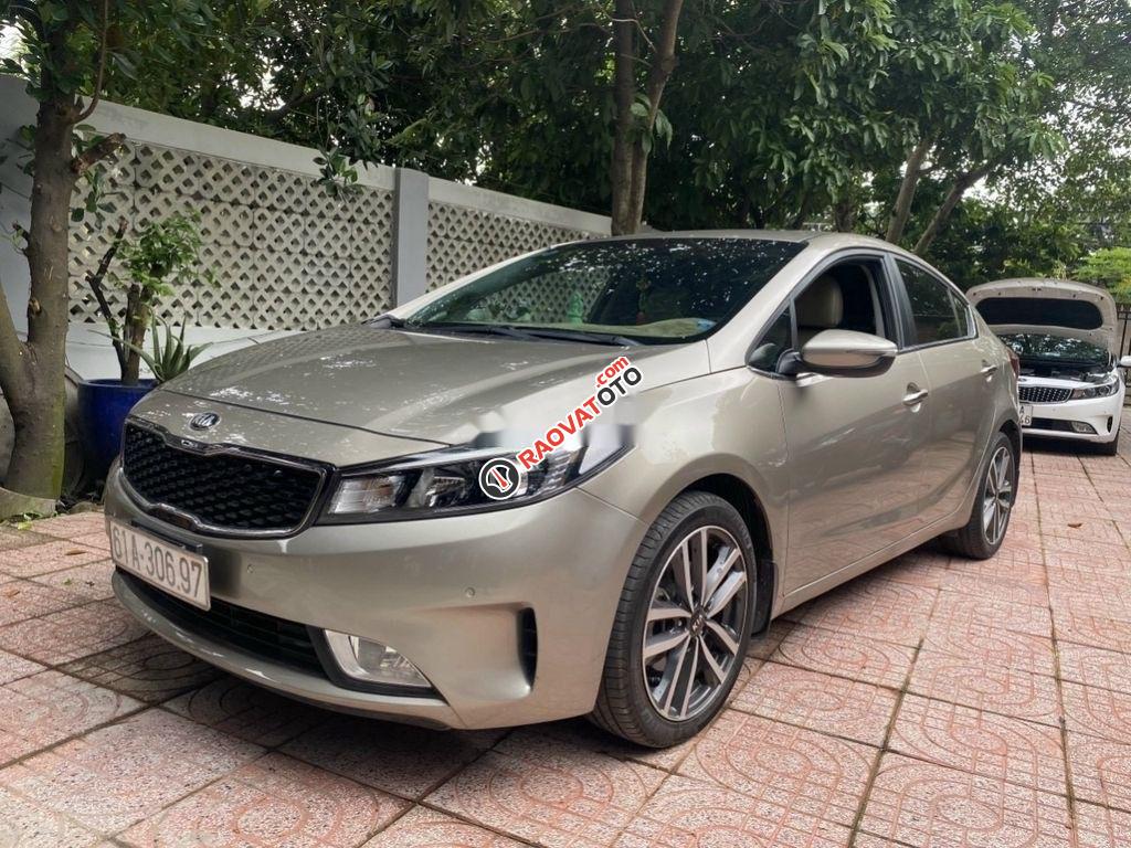 Xe Kia Cerato 1.6 2016, màu xám còn mới-0