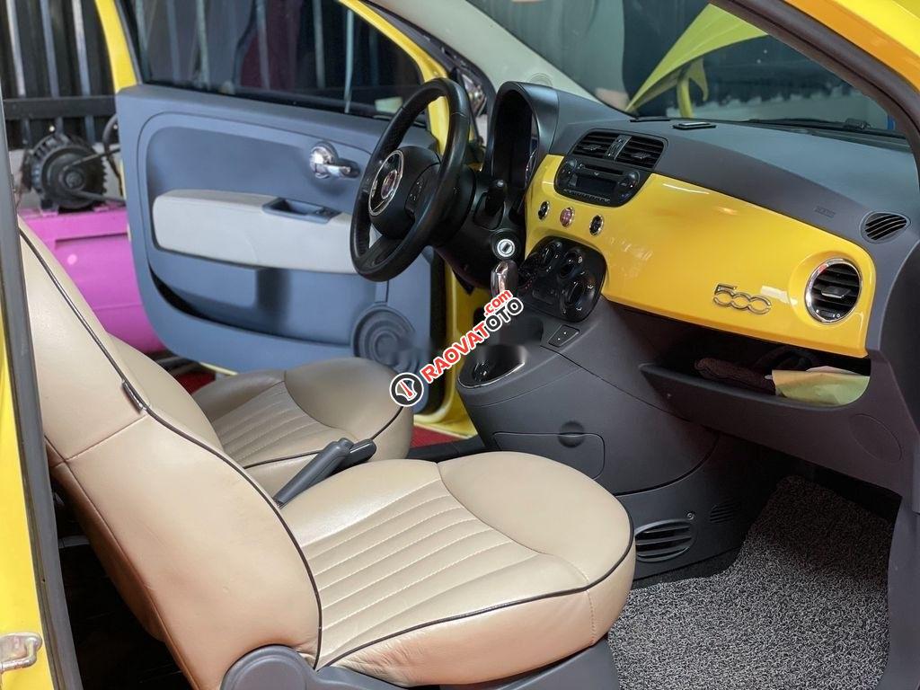 Cần bán Fiat 500 năm 2011, màu vàng, nhập khẩu, giá tốt-2
