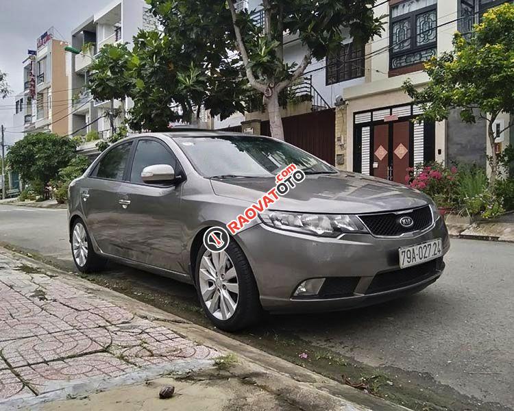 Bán Kia Cerato 1.6 MT năm 2010, màu xám, xe nhập, giá chỉ 256 triệu-0