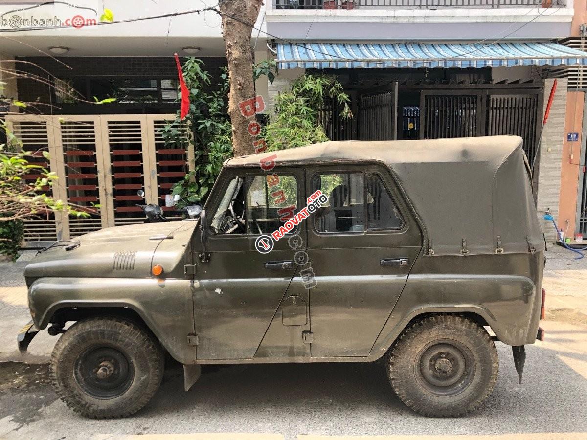 Xe UAZ đời 2004, màu xanh lam-1