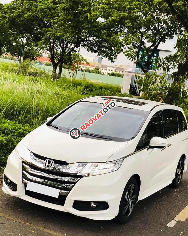 Bán Honda Odyssey 2.4 AT năm 2016, màu trắng, nhập khẩu nguyên chiếc còn mới-0