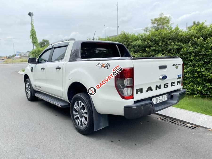 Bán Ford Ranger 2.0 Wildtrak đời 2018, màu trắng, nhập khẩu nguyên chiếc, giá tốt-0