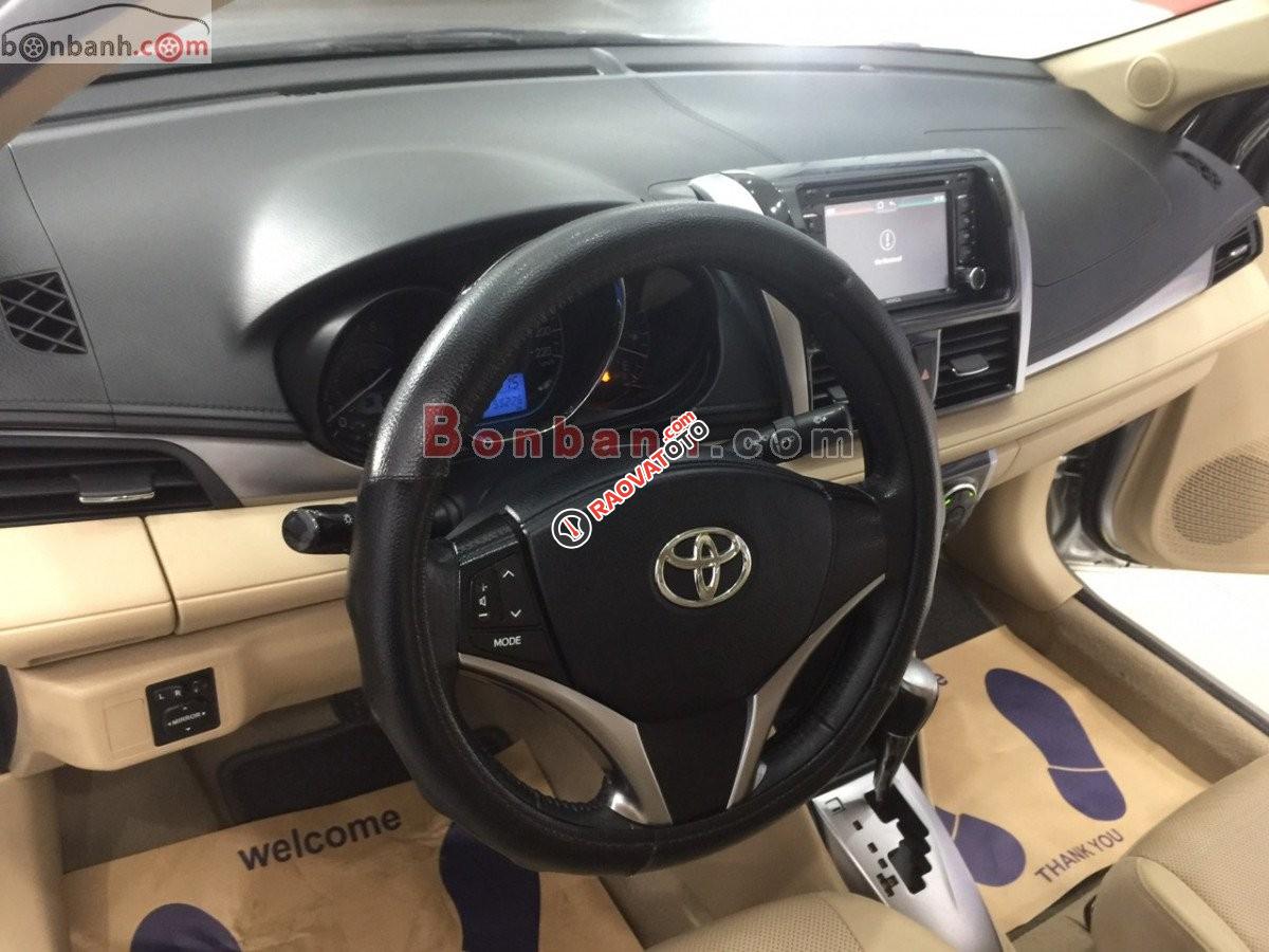 Bán Toyota Vios 1.5G năm 2017, màu bạc như mới-3