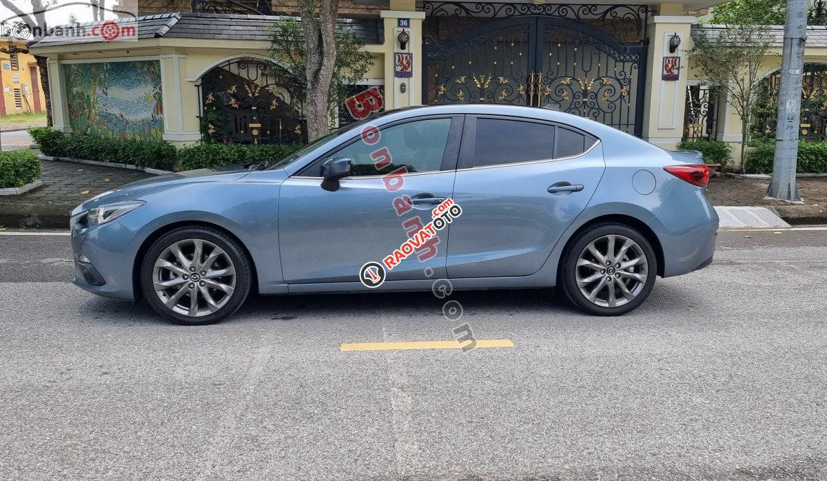 Cần bán lại xe Mazda 3 2.0 AT 2015, màu xanh lam-1
