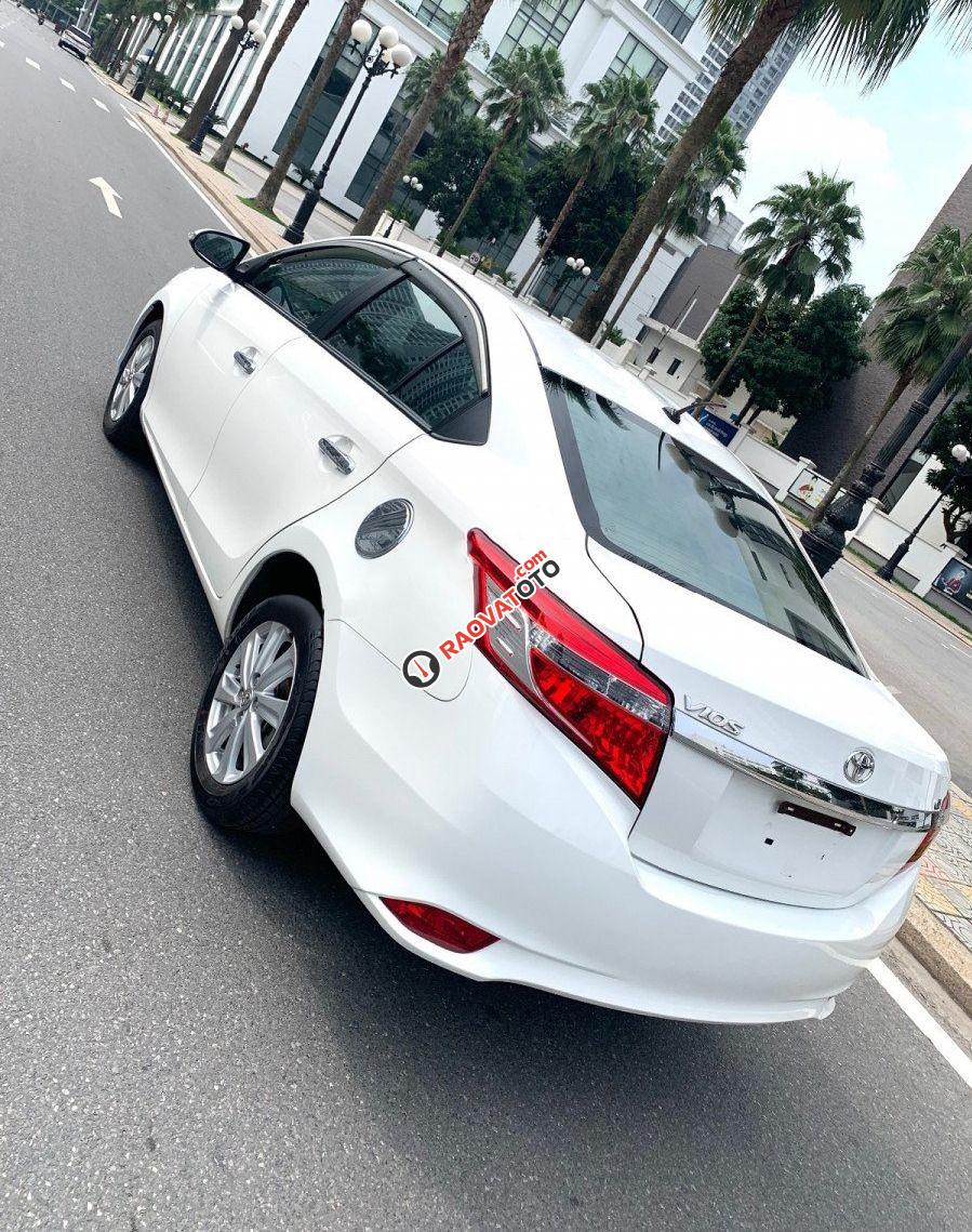 Bán Toyota Vios G đời 2016, màu trắng còn mới-1
