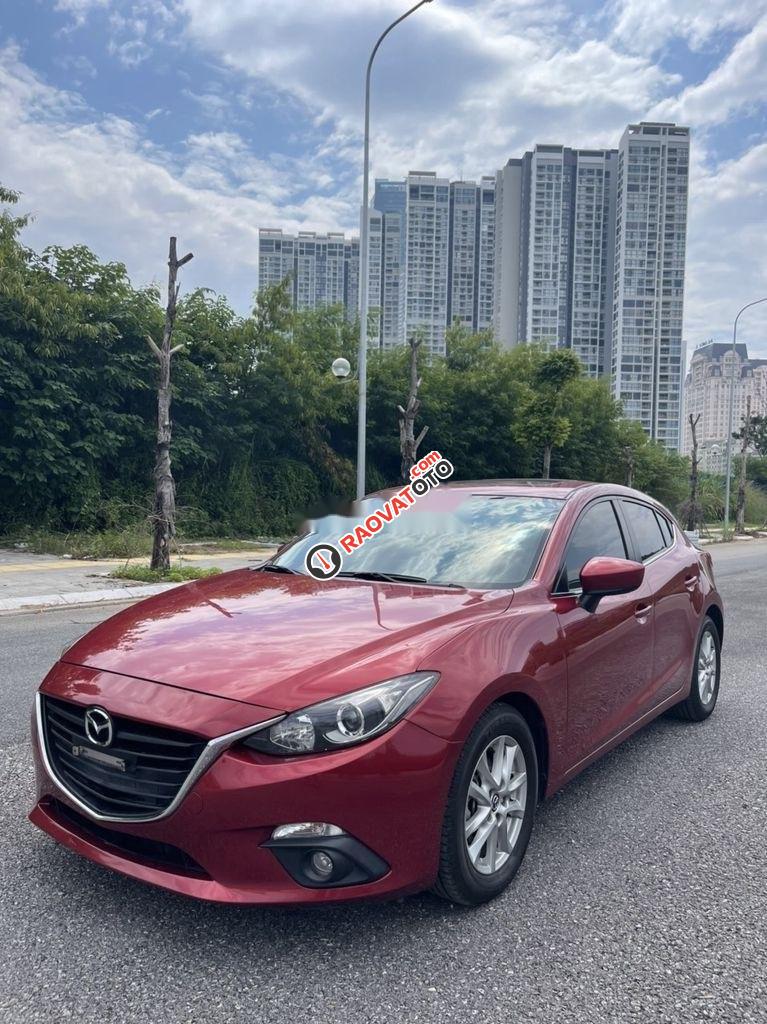 Bán Mazda 3 năm sản xuất 2016, màu đỏ còn mới, 480tr-0