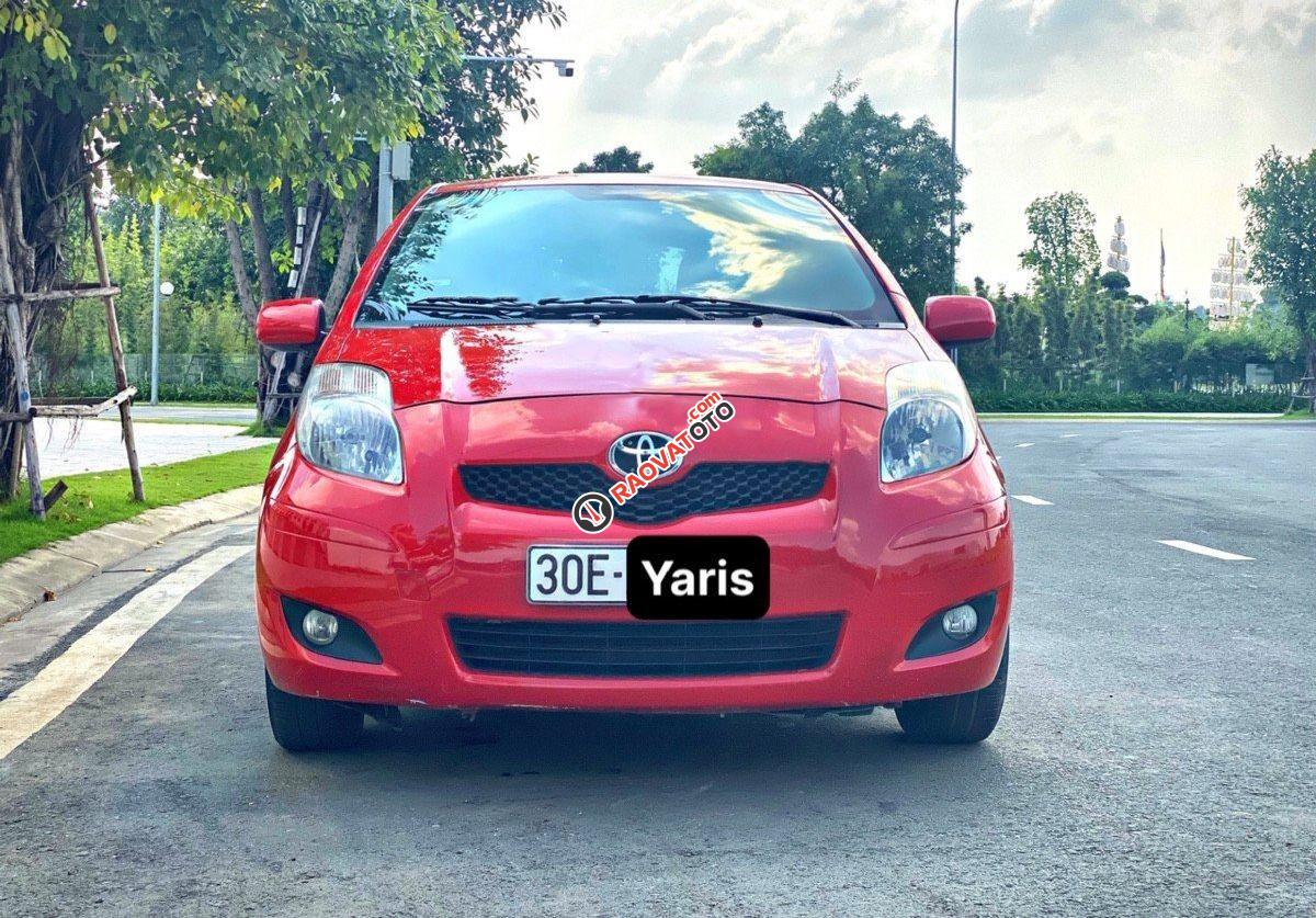 Bán Toyota Yaris 1.3 năm 2009, màu đỏ, nhập khẩu  -2