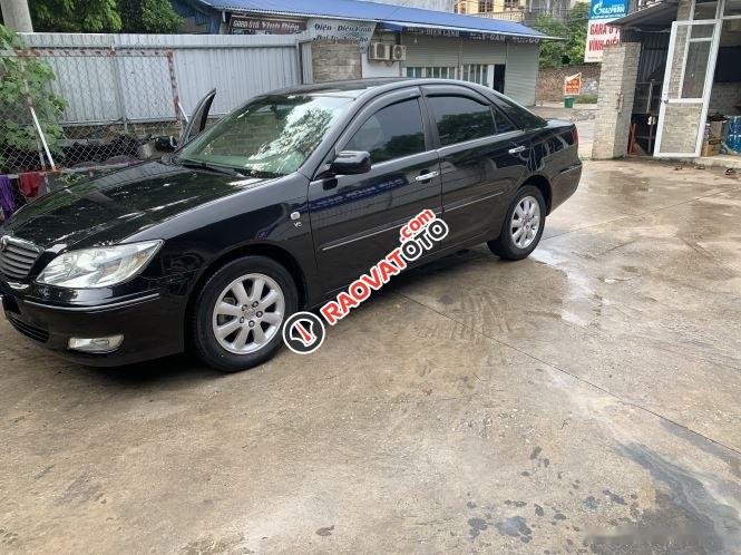 Bán Toyota Camry 3.0V 2003, màu đen, giá tốt-0