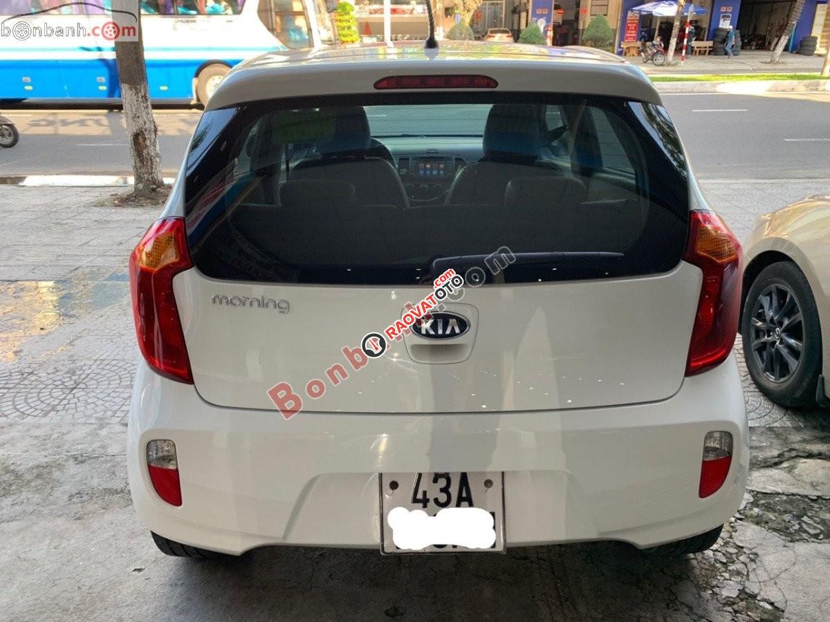 Cần bán gấp Kia Morning 1.0AT sản xuất 2015, màu trắng, xe nhập xe gia đình giá cạnh tranh-0