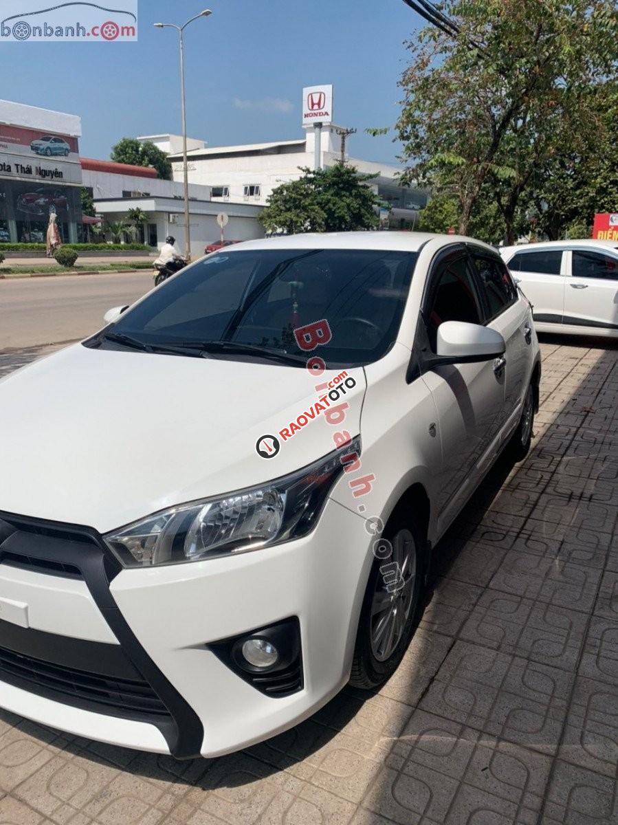 Bán xe Toyota Yaris 1.3E đời 2014, màu trắng, xe nhập-0