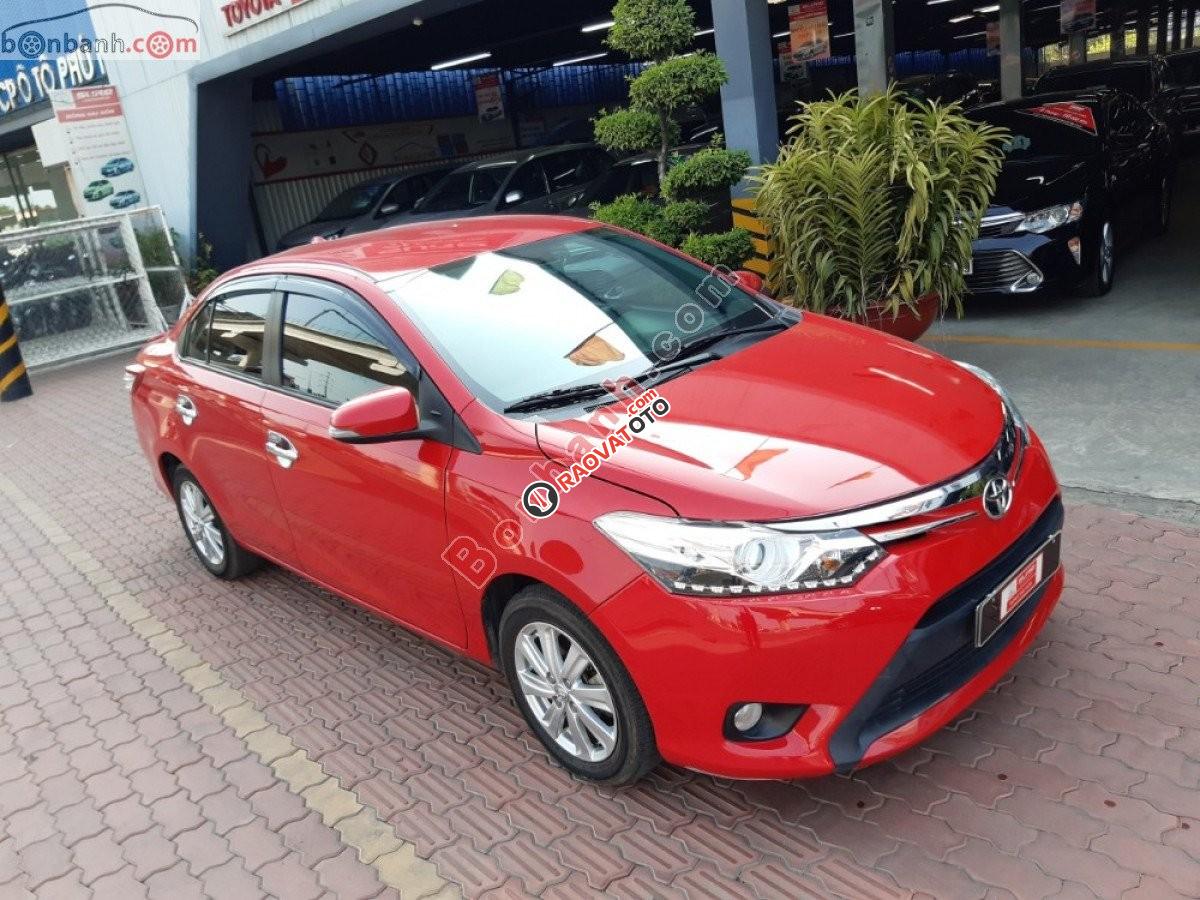 Cần bán gấp Toyota Vios 1.5G sản xuất năm 2015, màu đỏ còn mới giá cạnh tranh-5