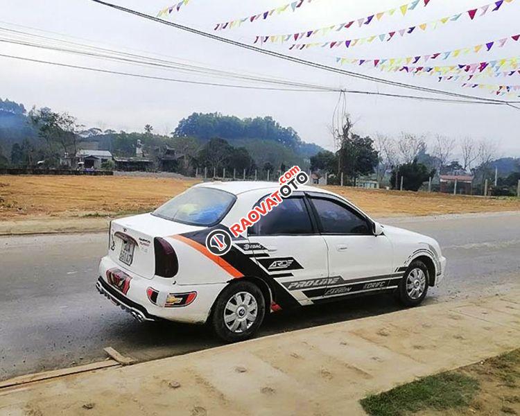 Bán ô tô Daewoo Lanos SX đời 2002, màu trắng số sàn-0