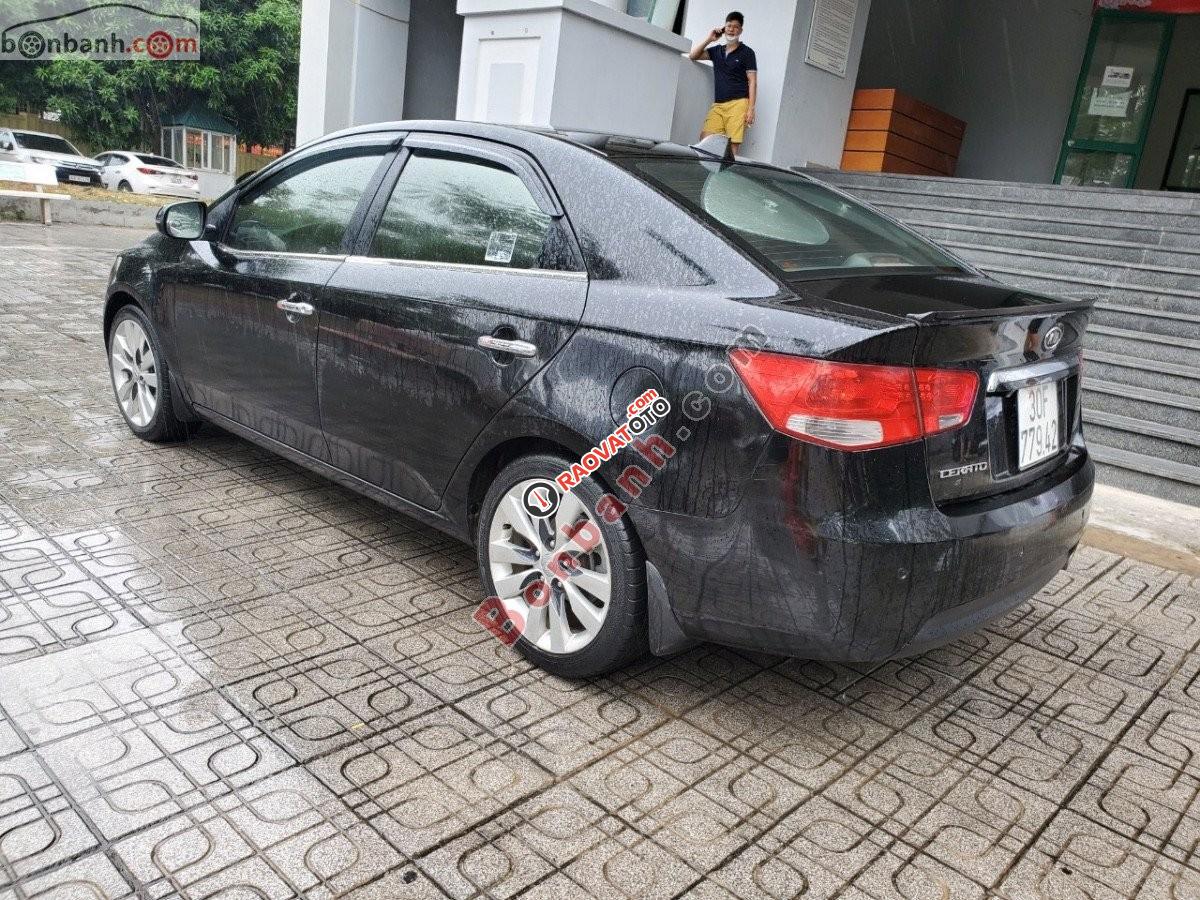 Bán xe Kia Cerato 1.6 AT đời 2011, màu đen, nhập khẩu còn mới, giá chỉ 345 triệu-5