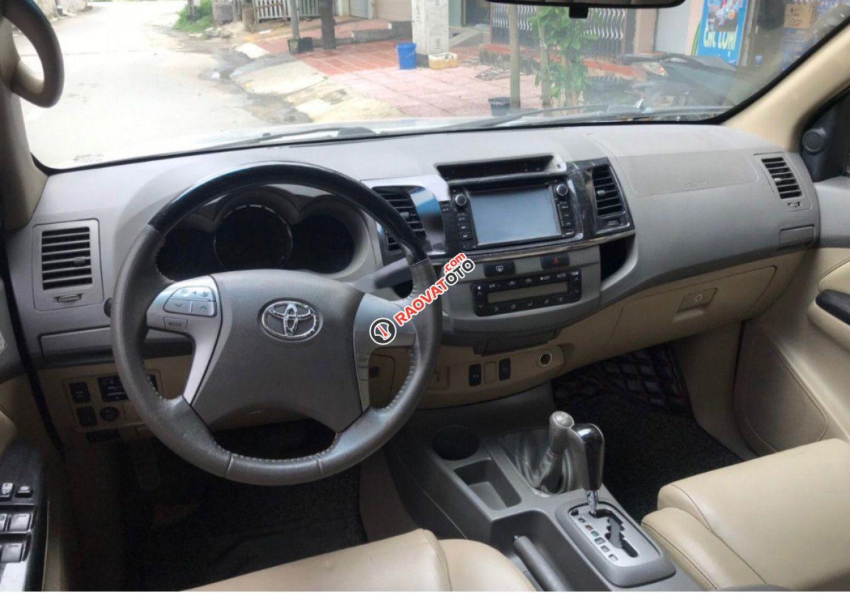 Bán Toyota Fortuner 2.7V 4x4 AT 2013, màu bạc, 515 triệu-0