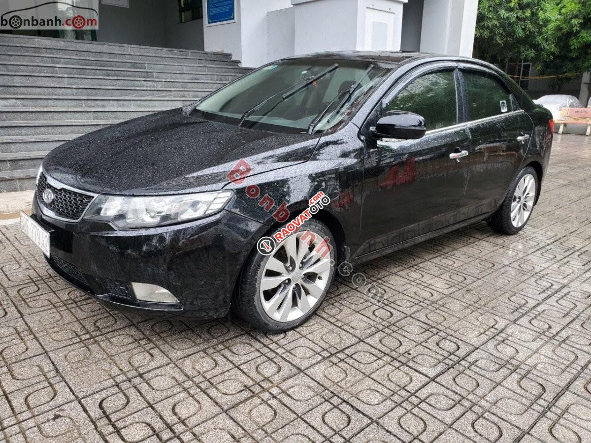 Bán xe Kia Cerato 1.6 AT đời 2011, màu đen, nhập khẩu còn mới, giá chỉ 345 triệu-4