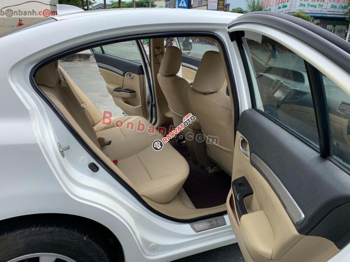 Bán Honda Civic 1.8 AT đời 2013, màu trắng -9