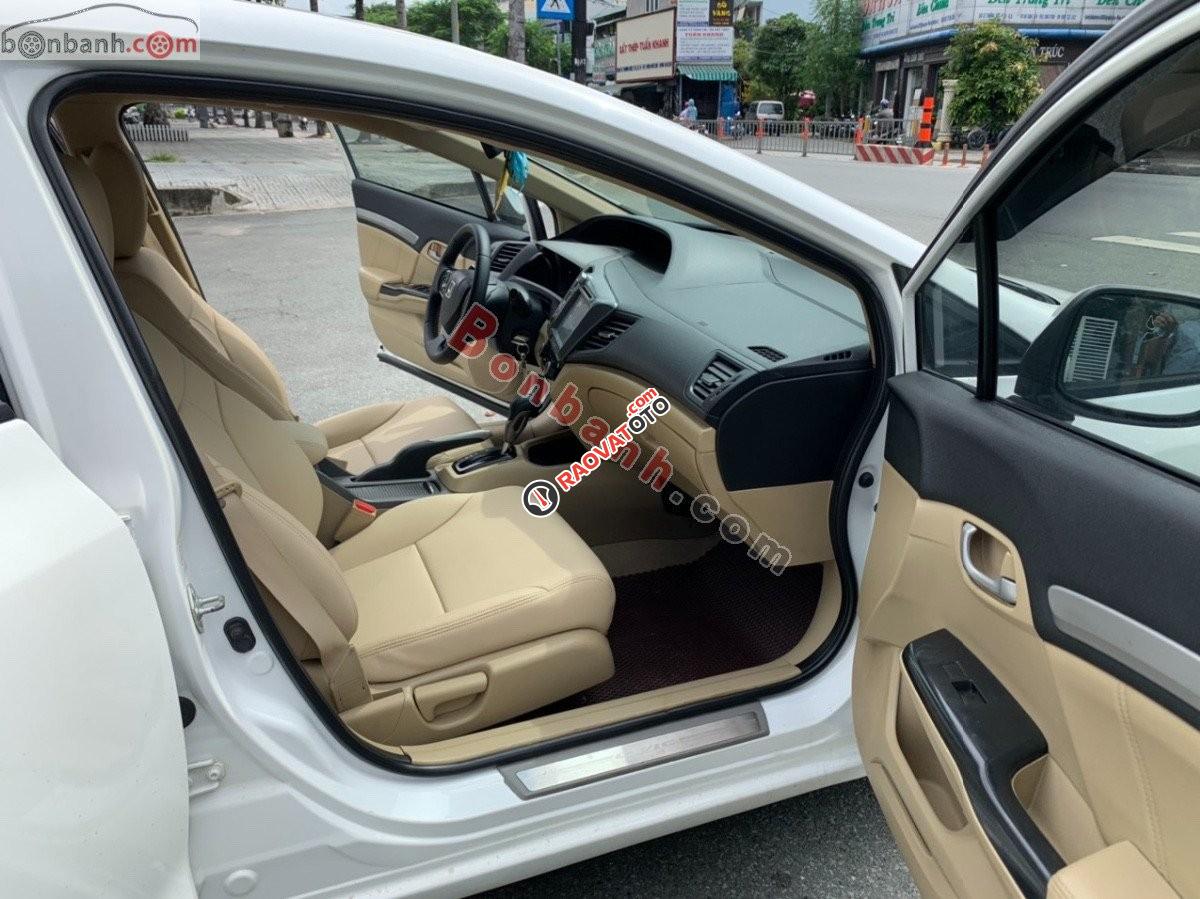 Bán Honda Civic 1.8 AT đời 2013, màu trắng -7