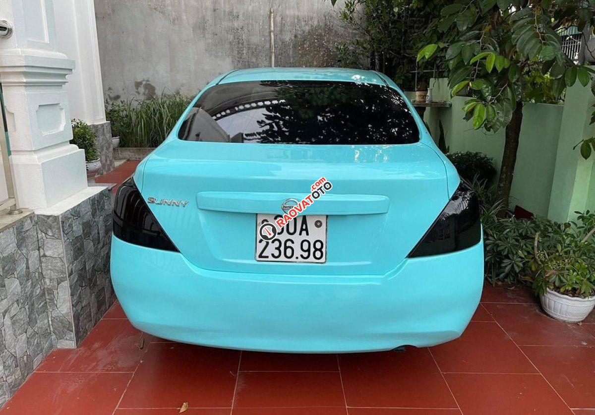 Bán ô tô Nissan Sunny 1.5MT sản xuất năm 2013, màu xanh lam -4