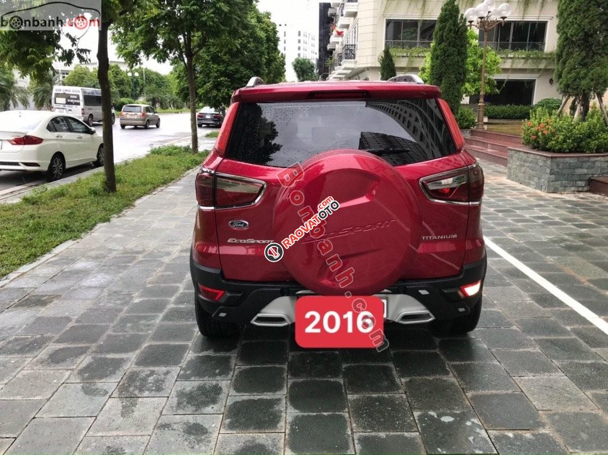 Bán xe Ford EcoSport 1.5 AT sản xuất năm 2016, màu đỏ còn mới, giá 438tr-4
