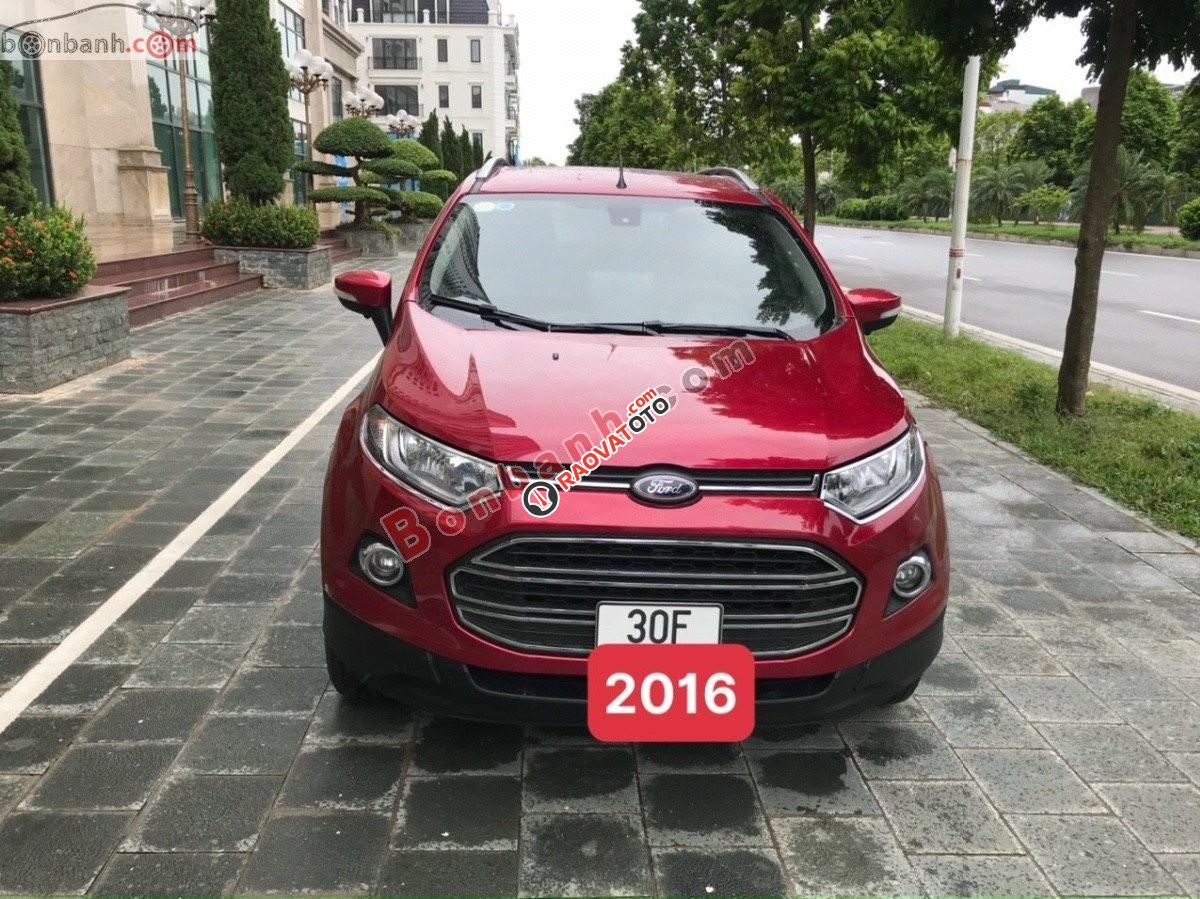Bán xe Ford EcoSport 1.5 AT sản xuất năm 2016, màu đỏ còn mới, giá 438tr-5