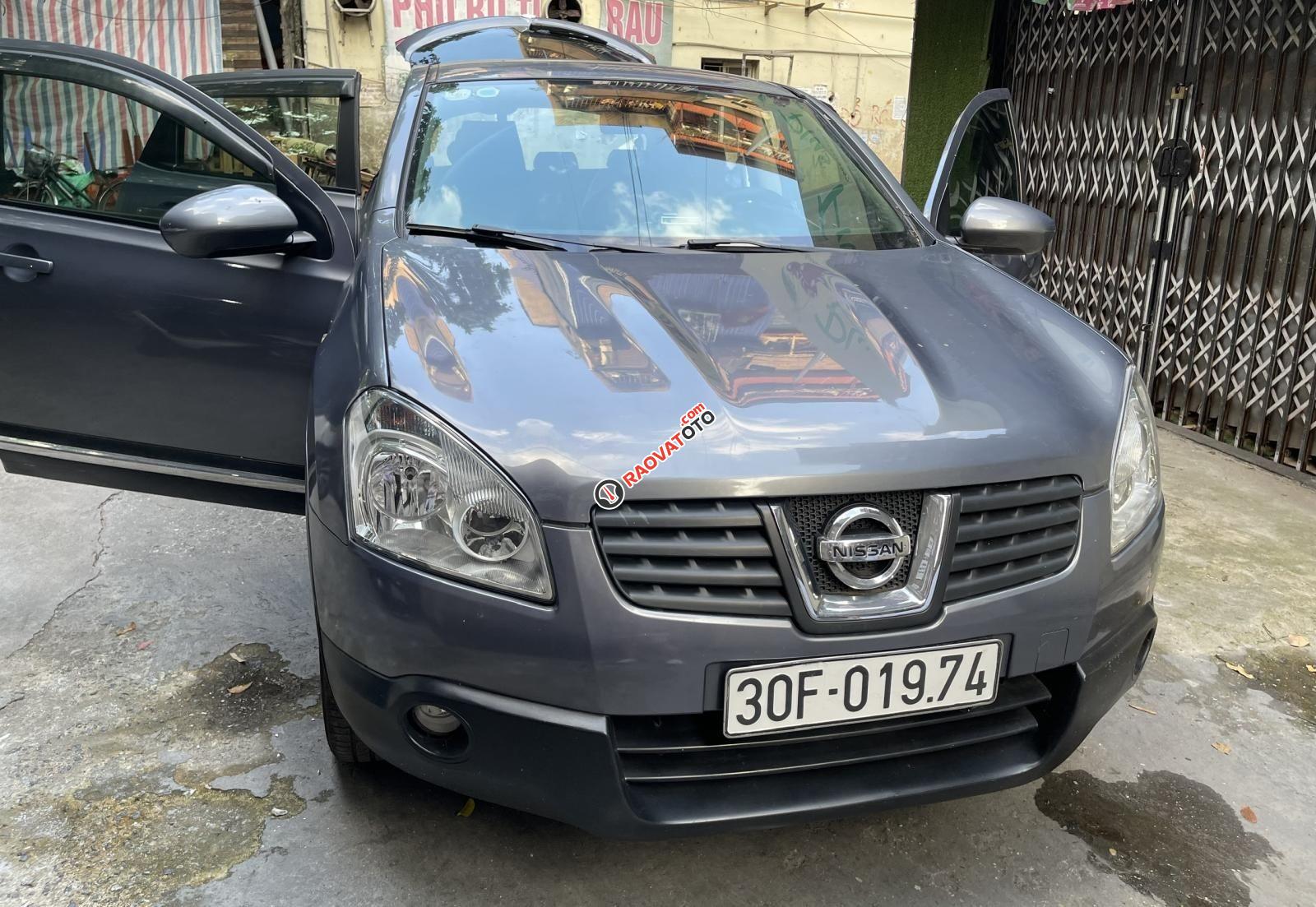 Bán xe Nissan Qashqai đời 2007 màu xanh đen, biển Hà Nội giá 280 triệu-3