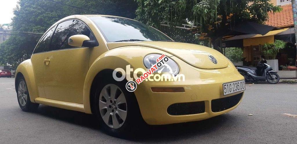 Cần bán xe Volkswagen New Beetle sản xuất 2007, màu vàng, nhập khẩu nguyên chiếc-3