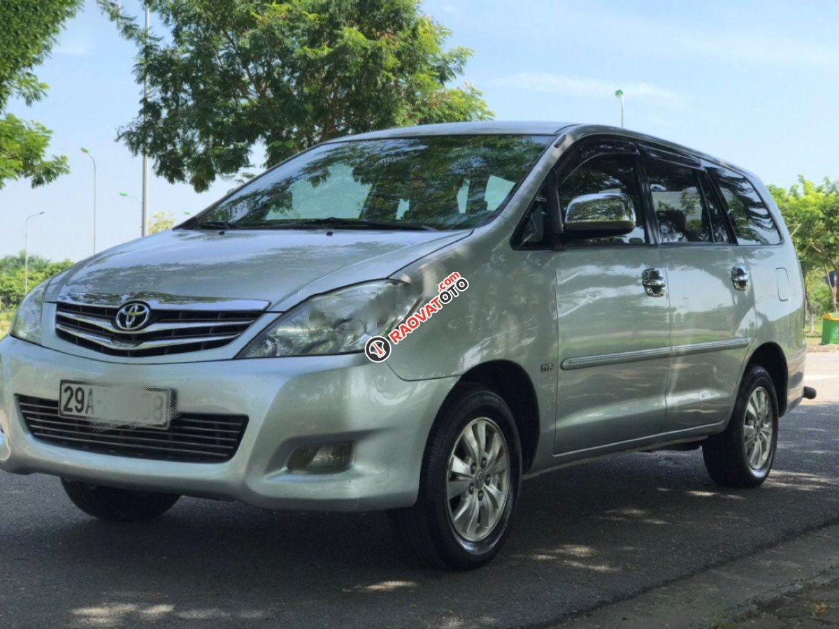 Bán xe Toyota Innova 2.0V đời 2008, màu bạc -0