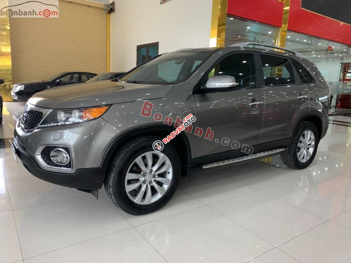 Bán xe Kia Sorento 2.4AT đời 2013, màu xám-3