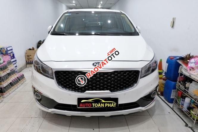 Cần bán lại xe Kia Sedona 3.3 GAT đời 2016, màu trắng-9