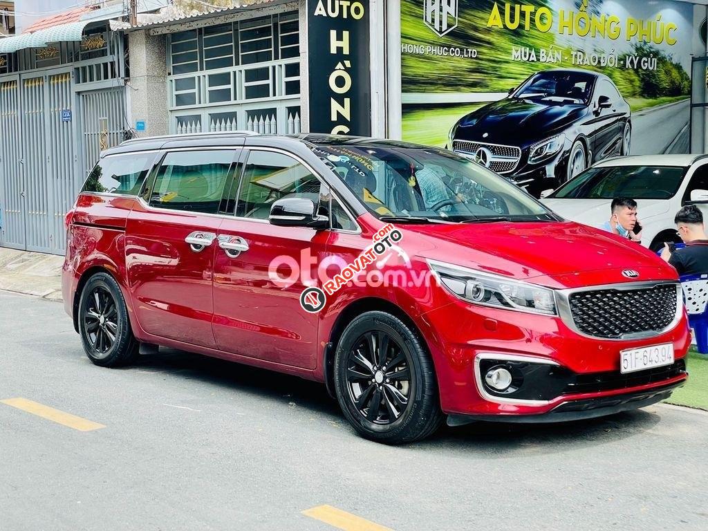 Bán ô tô Kia Sedona 3.3 GATH sản xuất 2016, màu đỏ, nhập khẩu còn mới, giá chỉ 679 triệu-10