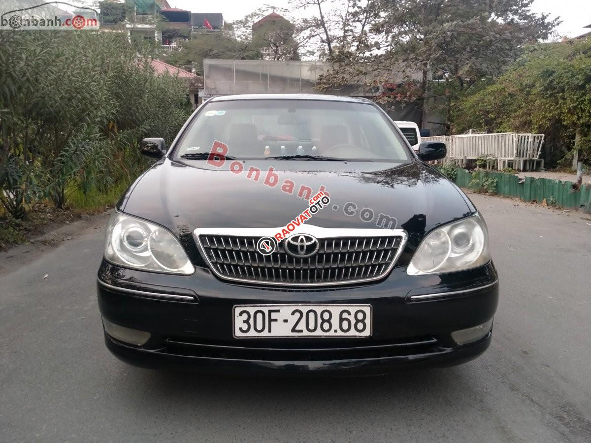 Cần bán Toyota Camry G sản xuất 2004, màu đen-7