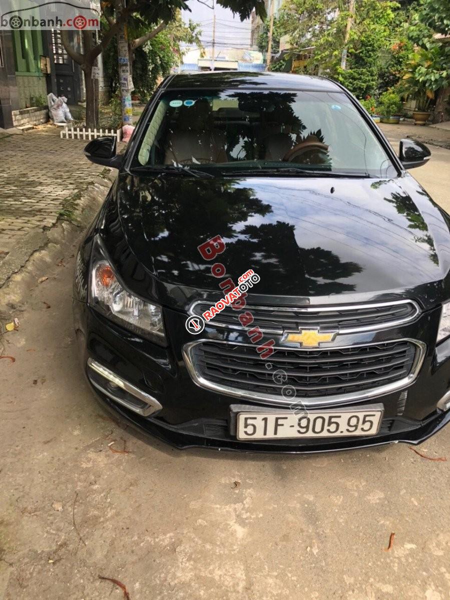 Bán xe Chevrolet Cruze AT sản xuất 2016, màu đen  -0