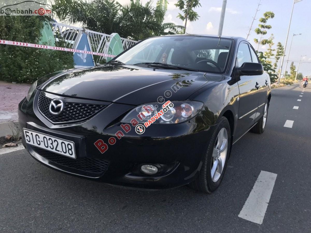 Bán Mazda 3 1.6AT năm 2004, màu đen còn mới-8
