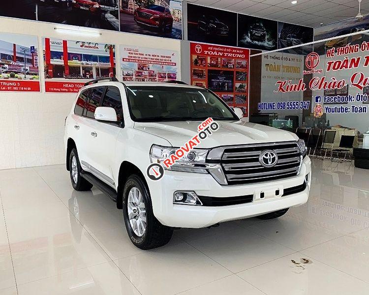 Bán Toyota Land Cruiser V8 đời 2016, màu trắng, nhập khẩu chính chủ-0