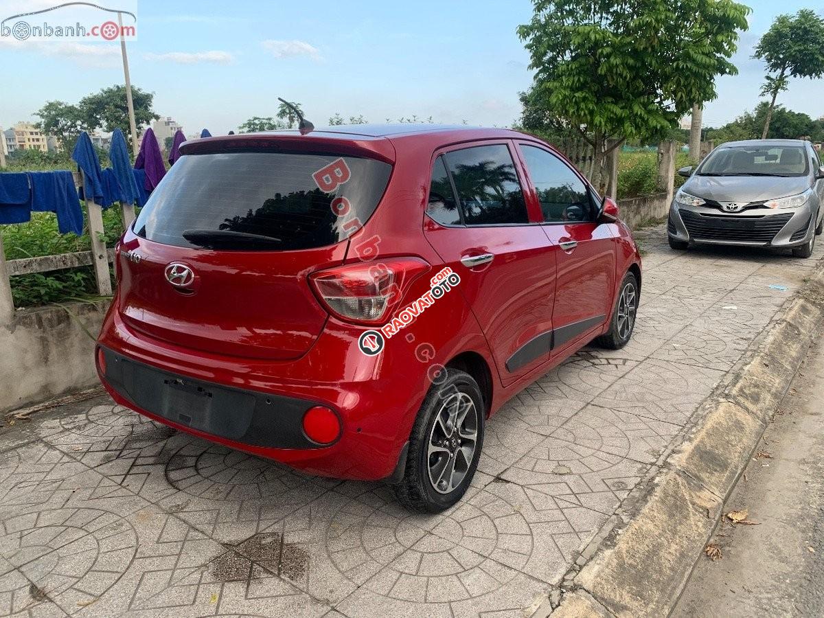 Xe Hyundai Grand i10 1.0 AT đời 2017, màu đỏ còn mới, 315tr-3