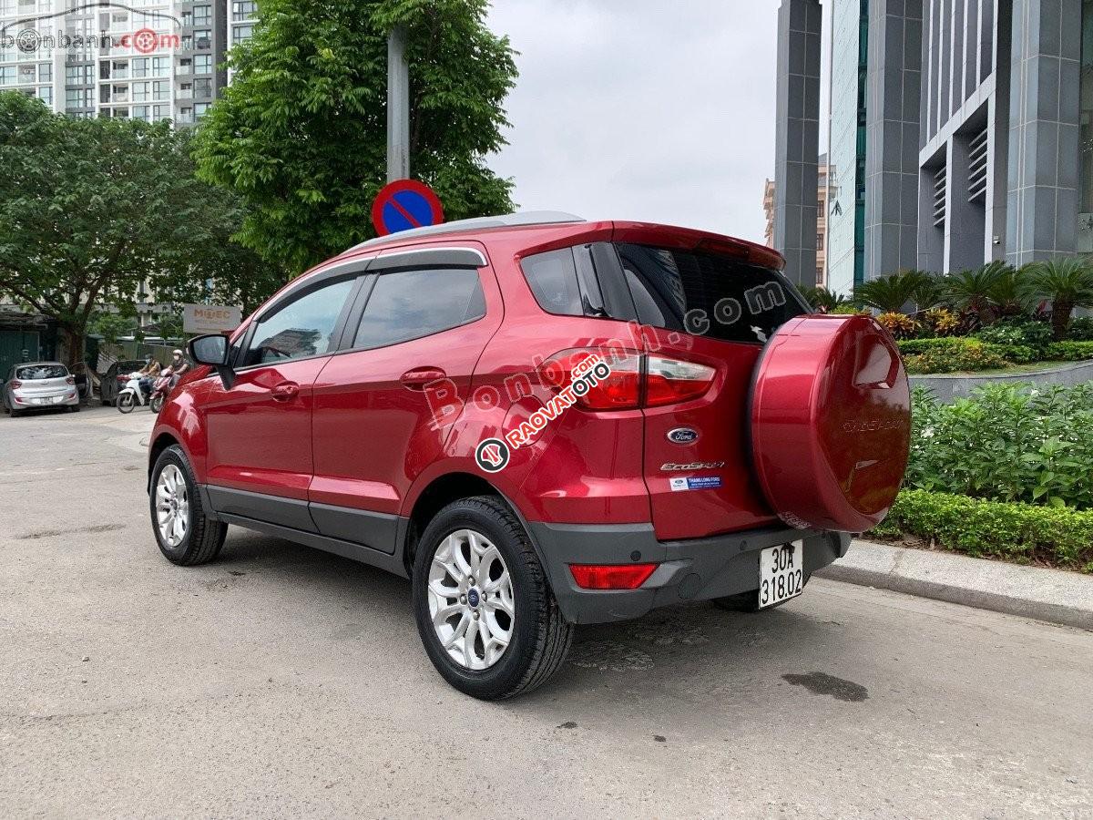 Bán Ford EcoSport Titanium năm 2014, màu đỏ, 389tr-3