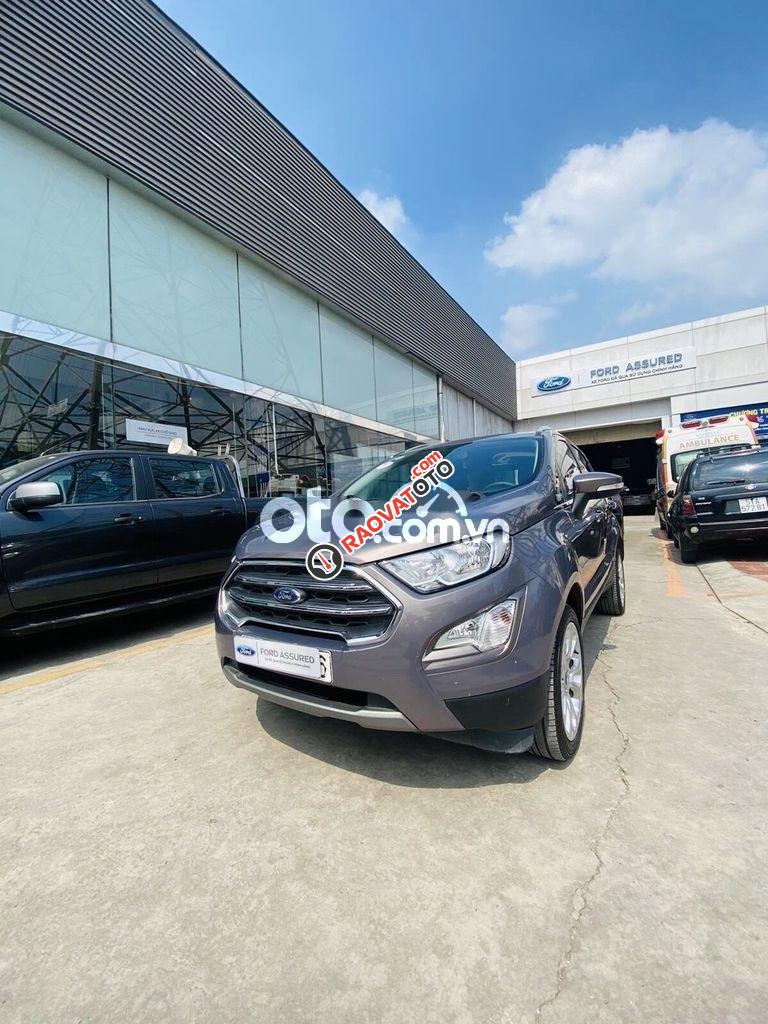 Xe Ford EcoSport 1.5 sản xuất năm 2018, màu xám còn mới-1