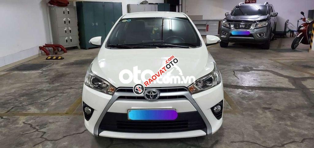 Cần bán lại xe Toyota Yaris G đời 2014, màu trắng, nhập khẩu-0