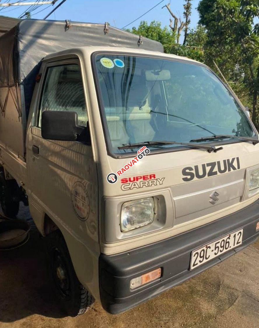 Cần bán gấp Suzuki Super Carry Truck 1.0 MT sản xuất 2015, màu trắng-3