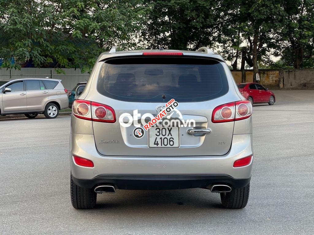 Bán Hyundai Santa Fe SLX eVGT đời 2009, màu bạc, xe nhập-2